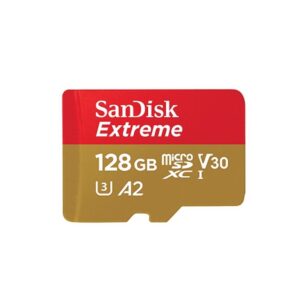 כרטיס זכרון sandisk extreme plus 128